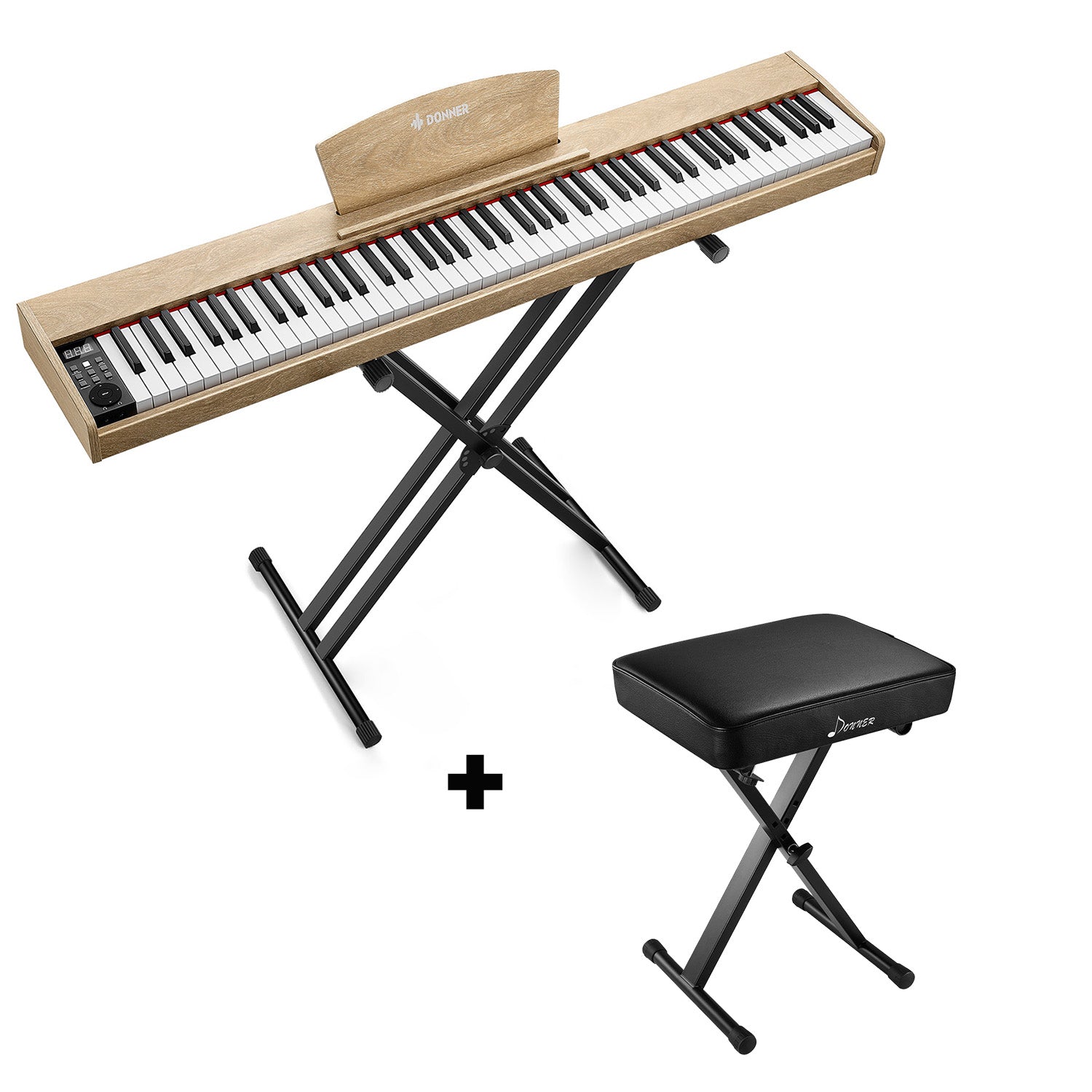 Donner DEP-1S Piano digital con teclado semi-pesado