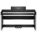 Donner DDP-200 PRO Piano digital vertical ponderado con 88 teclas y acción de martillo graduada progresiva-Negro##