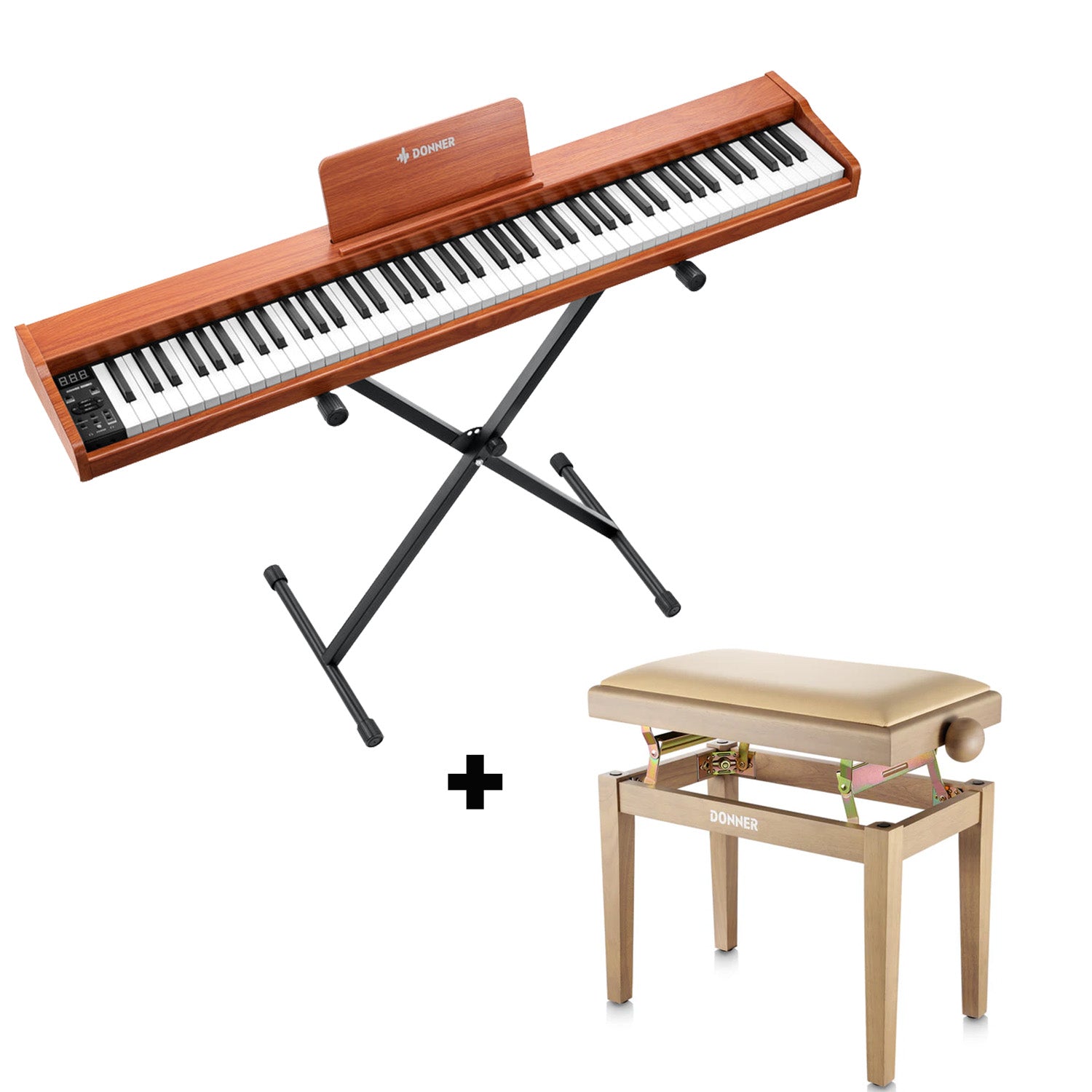 Donner DEP-1S Piano digital con teclado semi-pesado