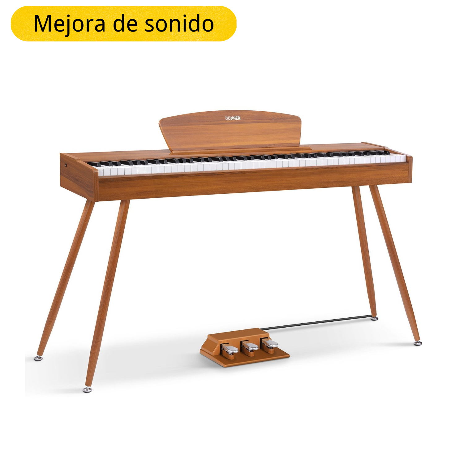 Donner DDP-80 Piano digital de madera con teclado fully weighted