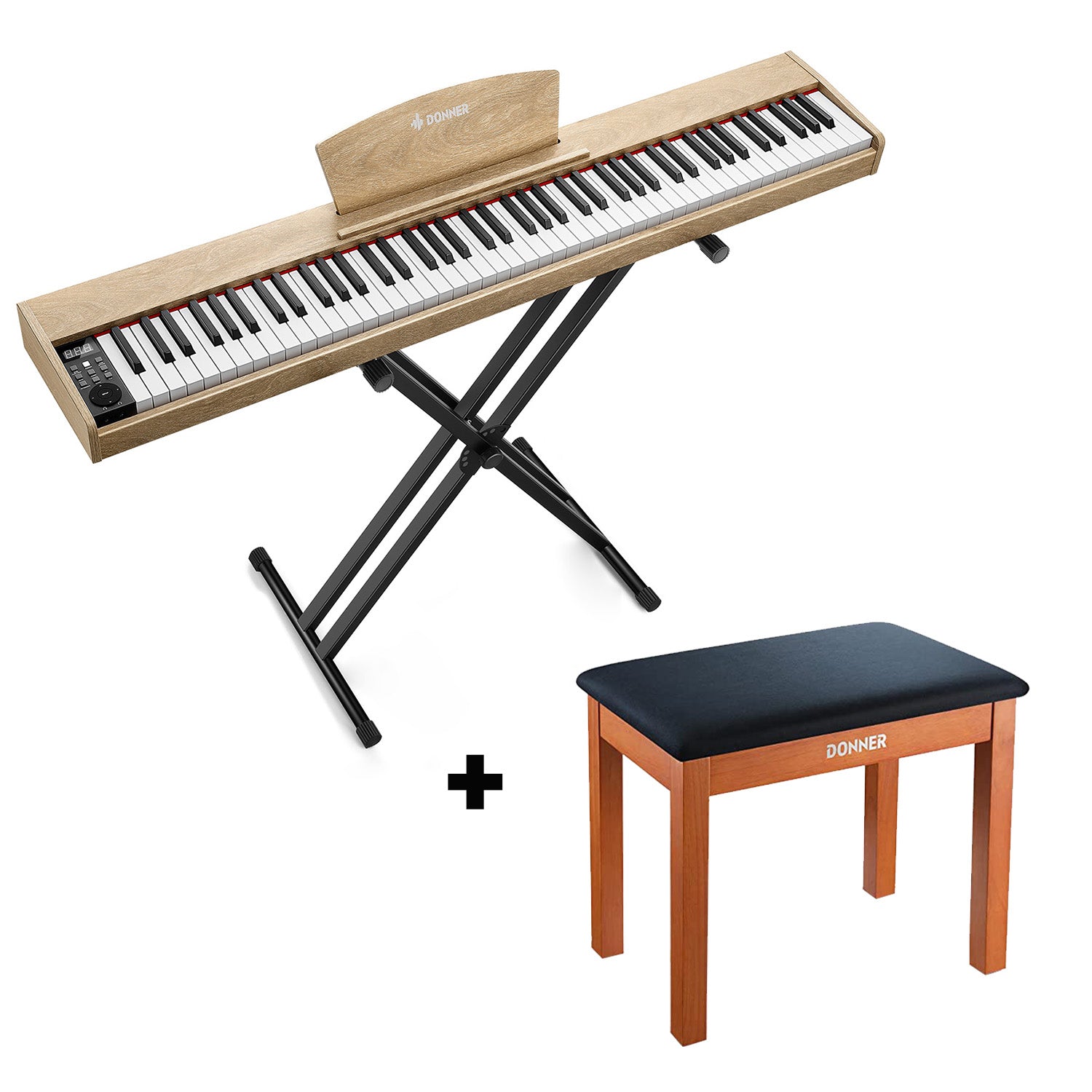 Donner DEP-1S Piano digital con teclado semi-pesado