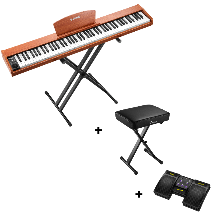 Donner DEP-1S Piano digital con teclado semi-pesado