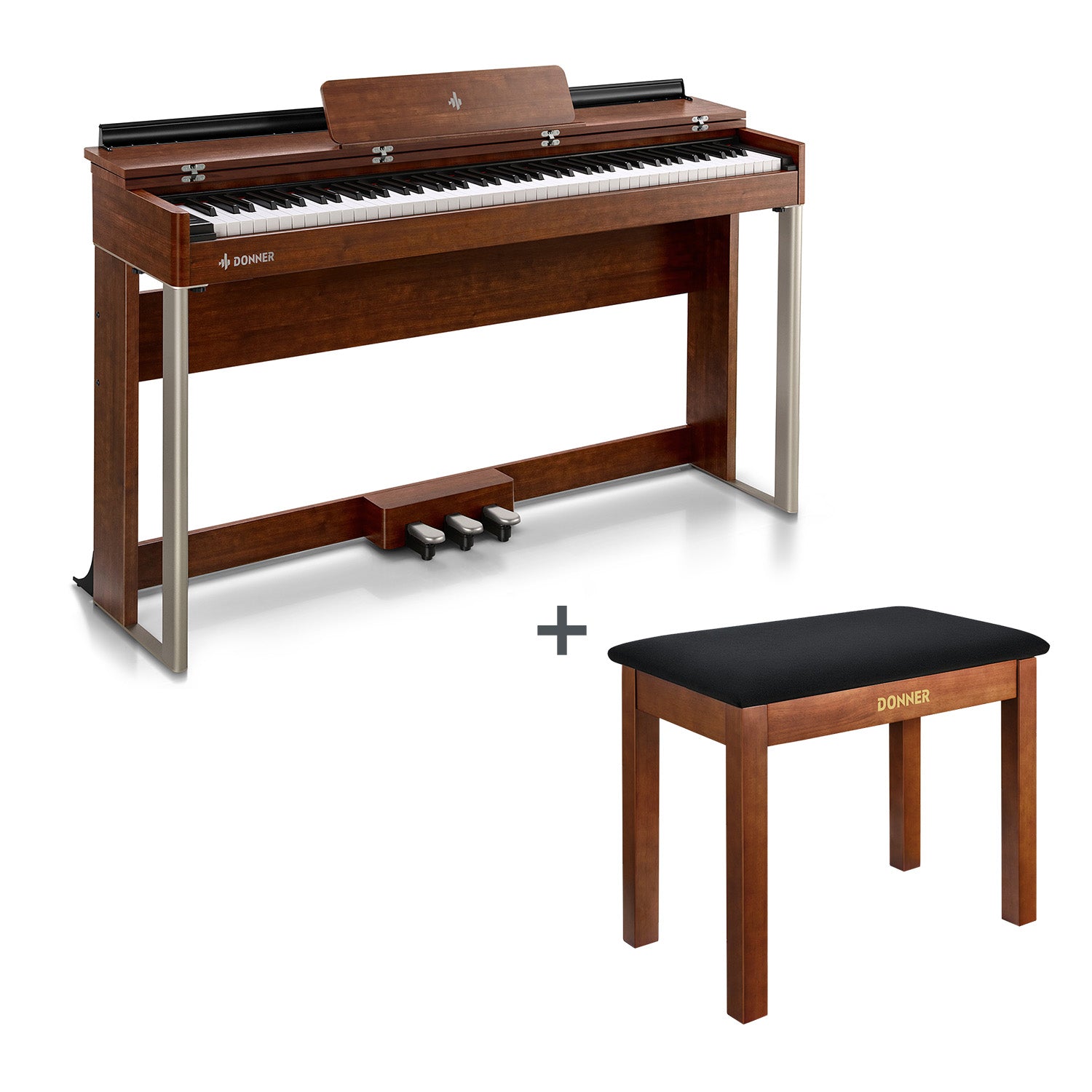 Donner DDP-200 MK2 Piano Digital con Acción de Martillo Graduada
