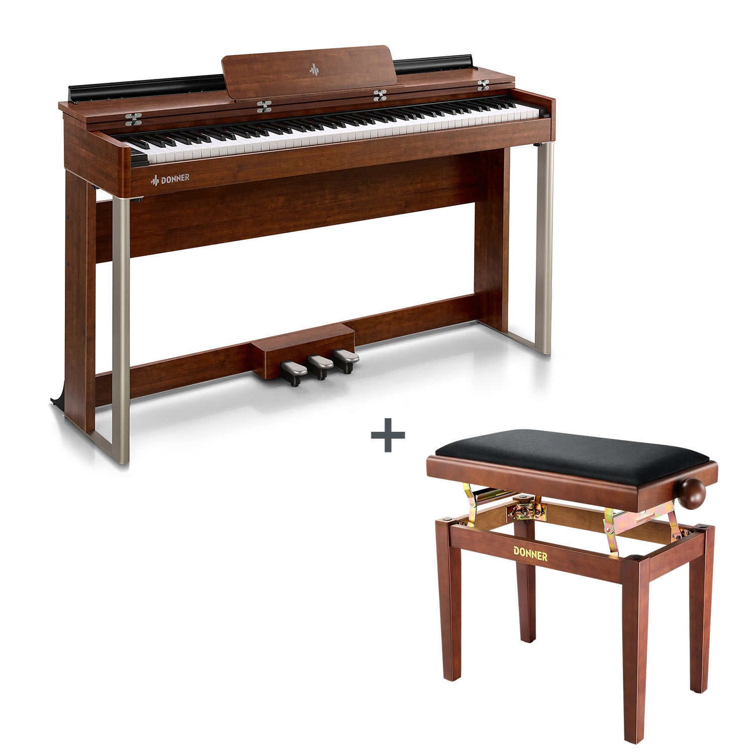 Donner DDP-200 MK2 Piano Digital con Acción de Martillo Graduada