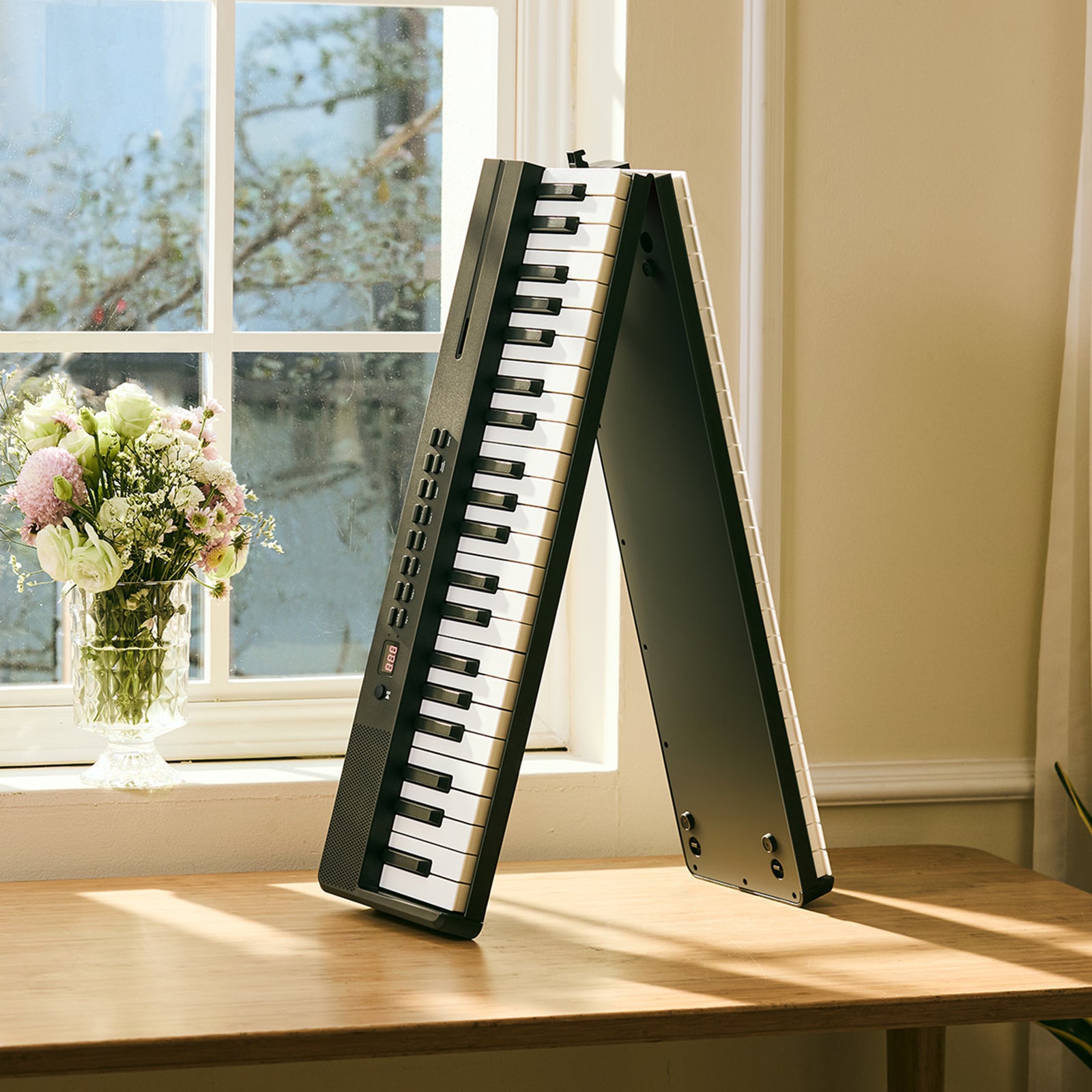 Donner DP-10 Piano eléctrico Teclado plegable portátil