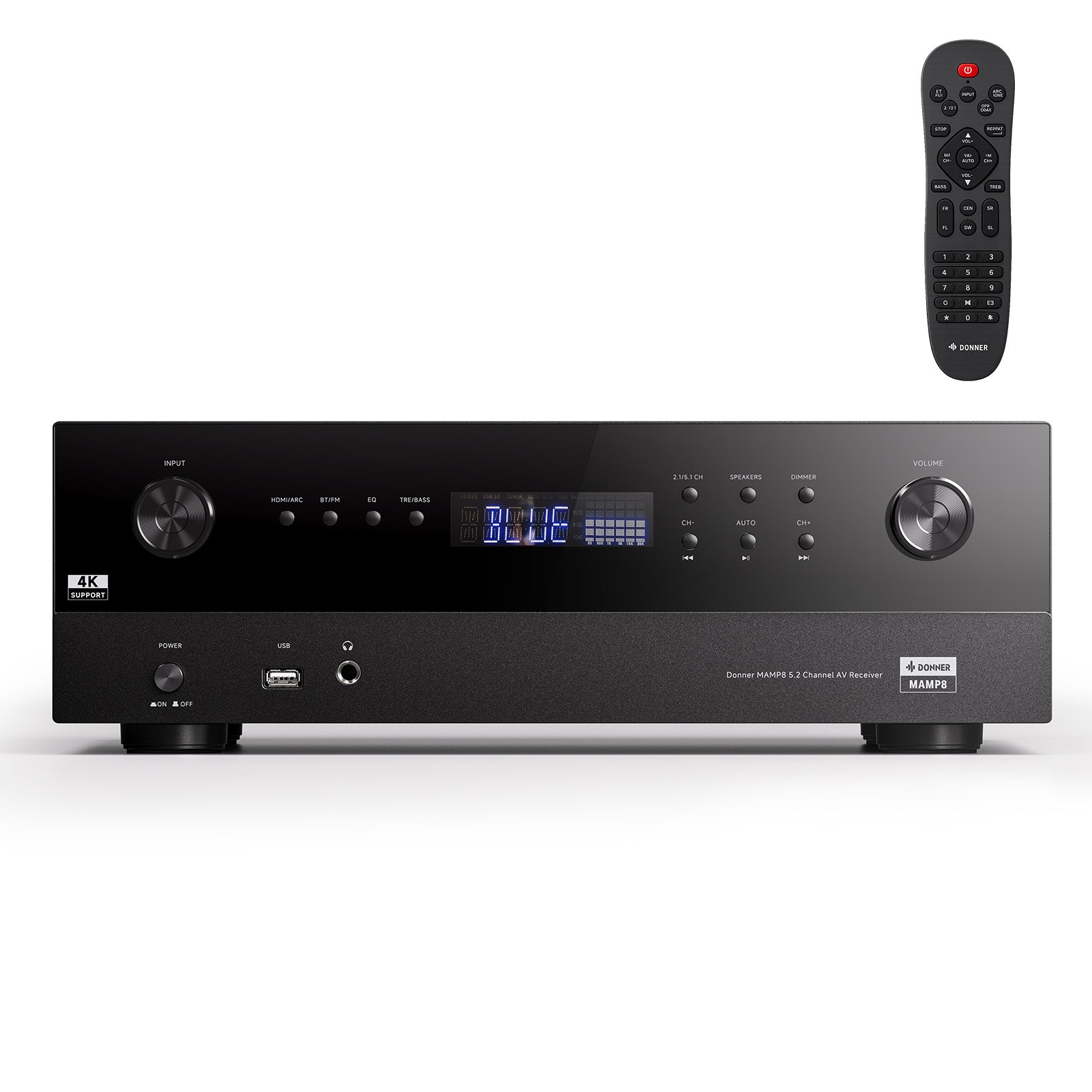 Donner MAMP8 Receptor AV de 5.2 canales