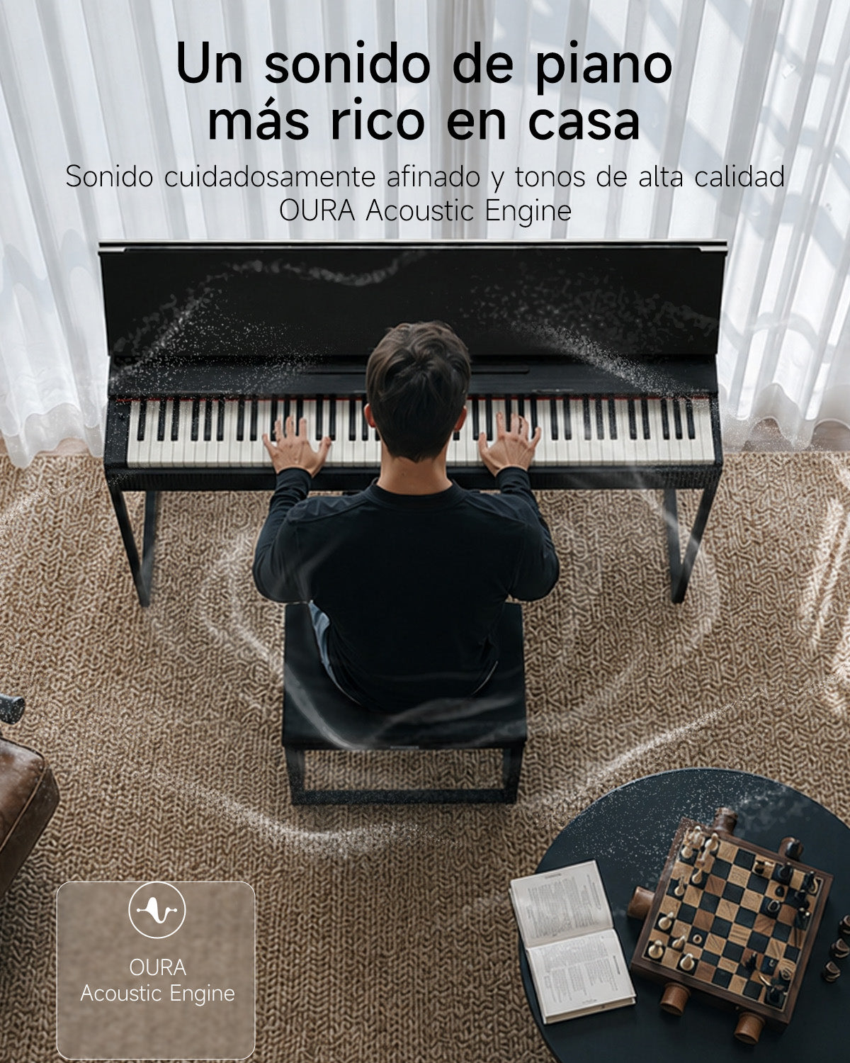 Donner OURA™ S300 Piano digital de estilo casero