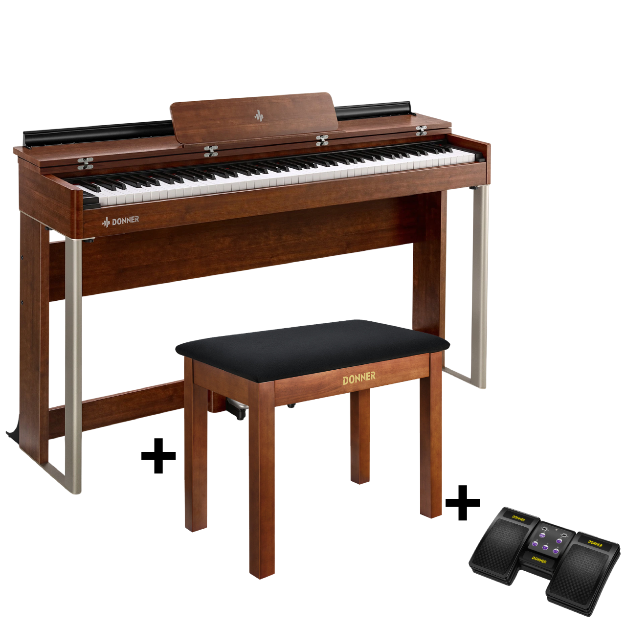Donner DDP-200 MK2 Piano Digital con Acción de Martillo Graduada
