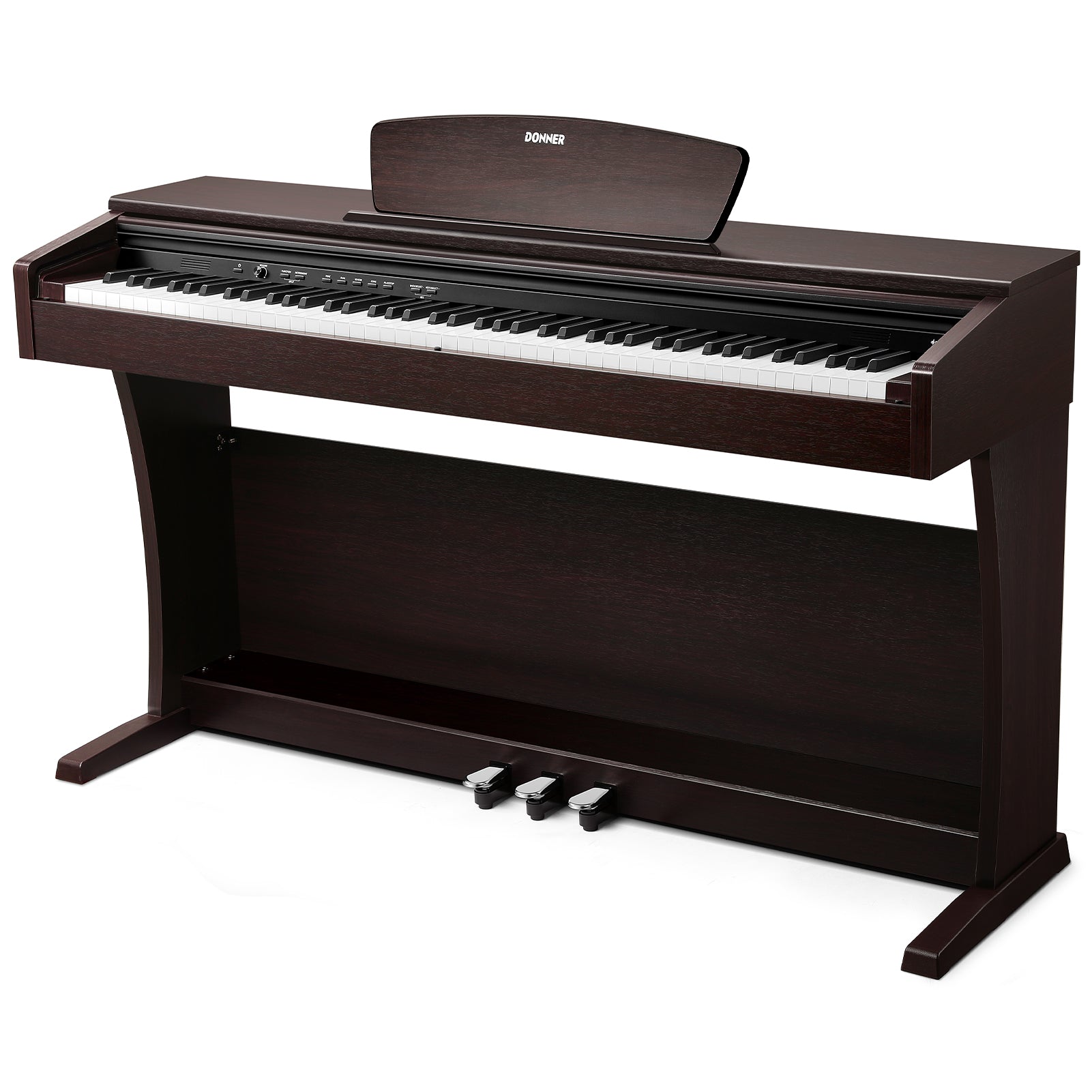 Donner DDP-300 Piano digital doméstico contrapesado de 88 teclas (Versión mejorada)
