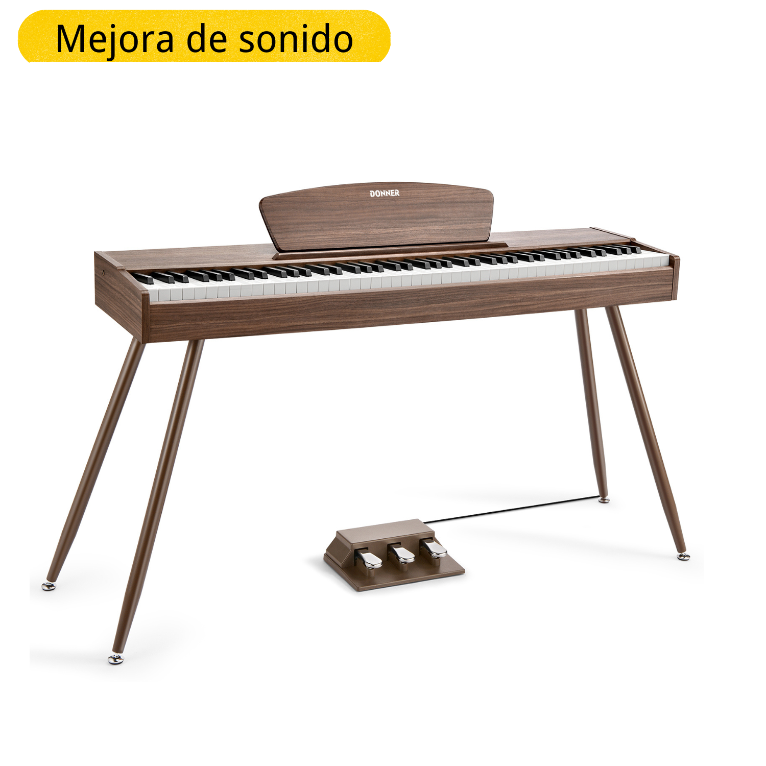 Donner DDP-80 Piano digital de madera con teclado fully weighted