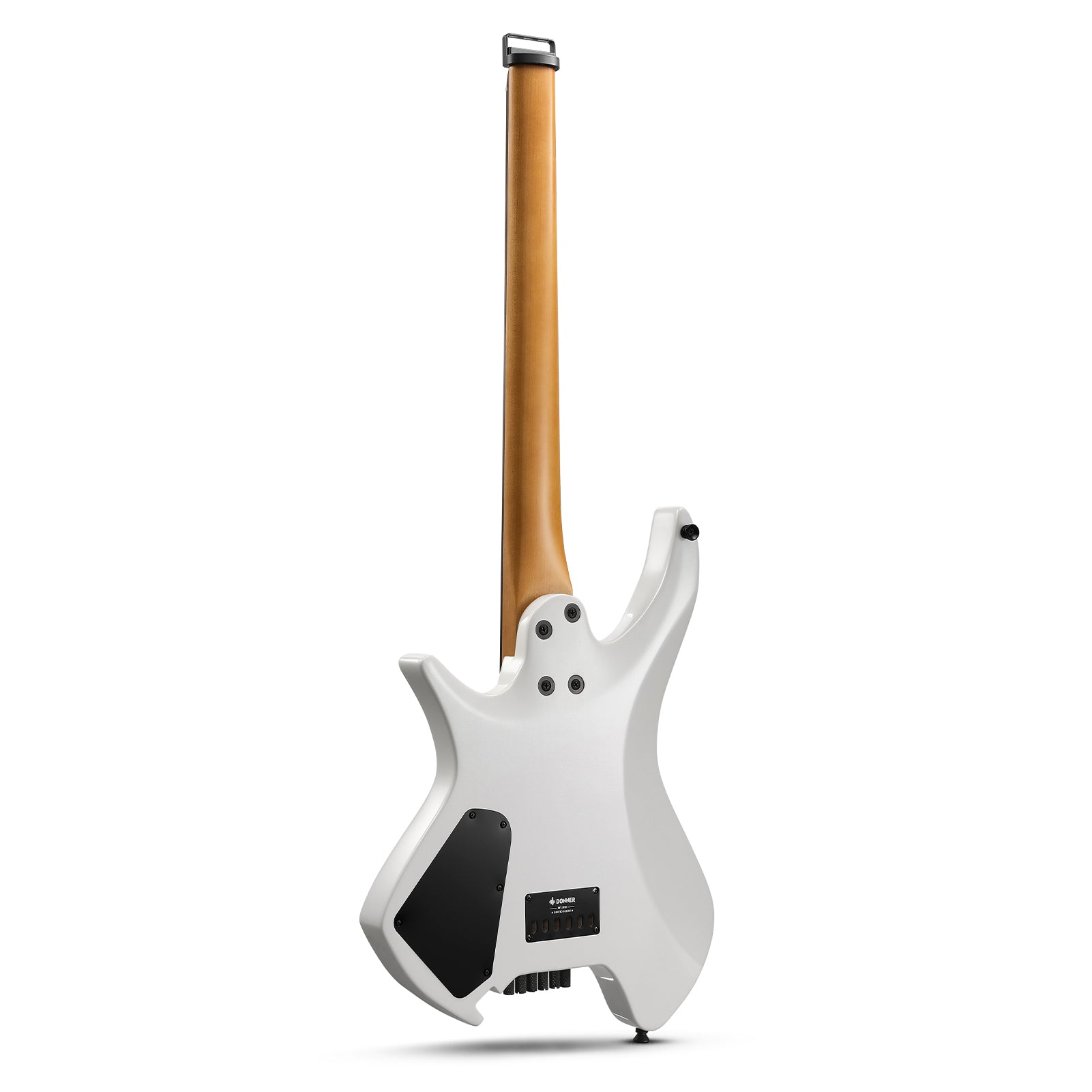 Donner NHL-500 Guitarra eléctrica sin pala-Blanco##