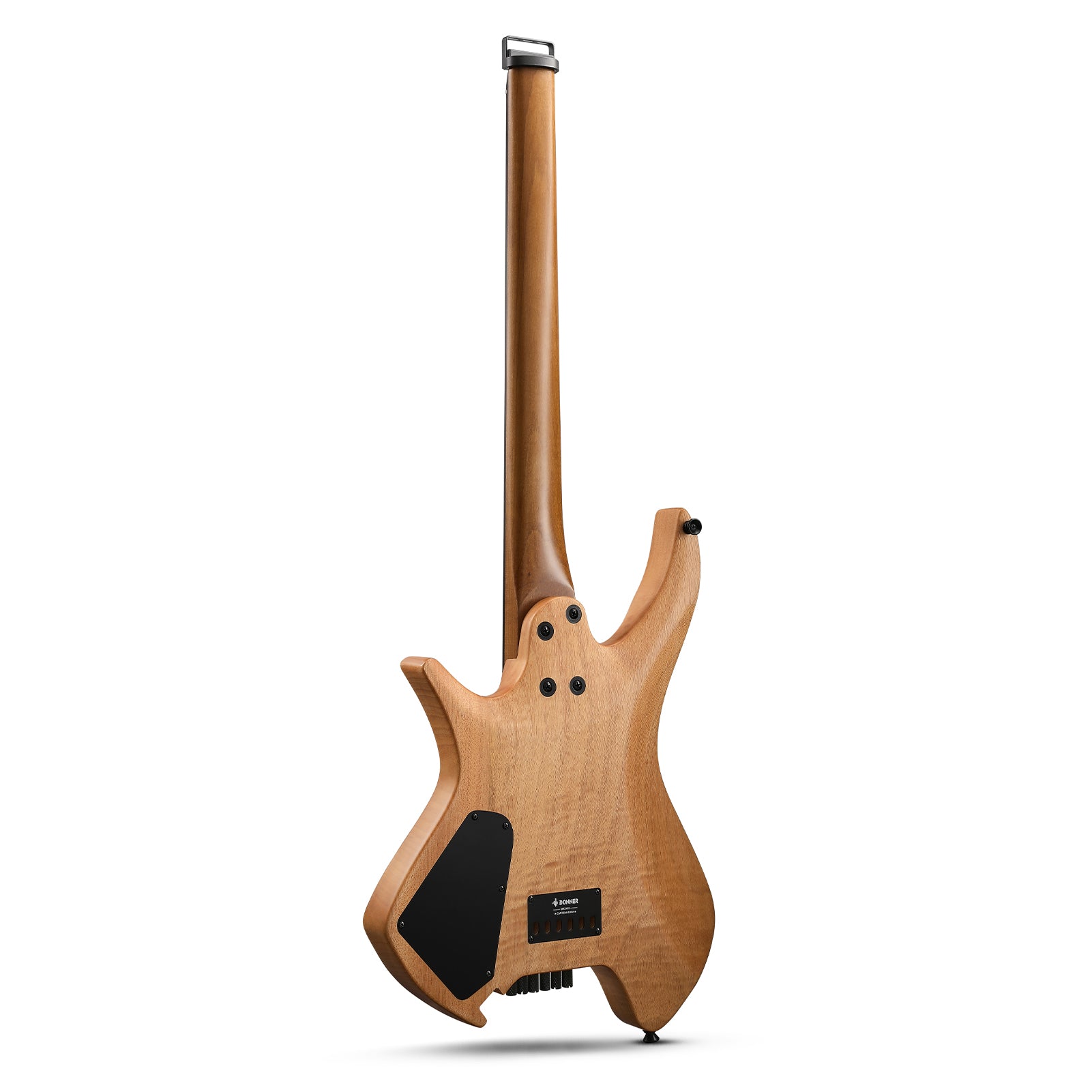 Donner NHL-500 Guitarra eléctrica sin pala-Madera natural##