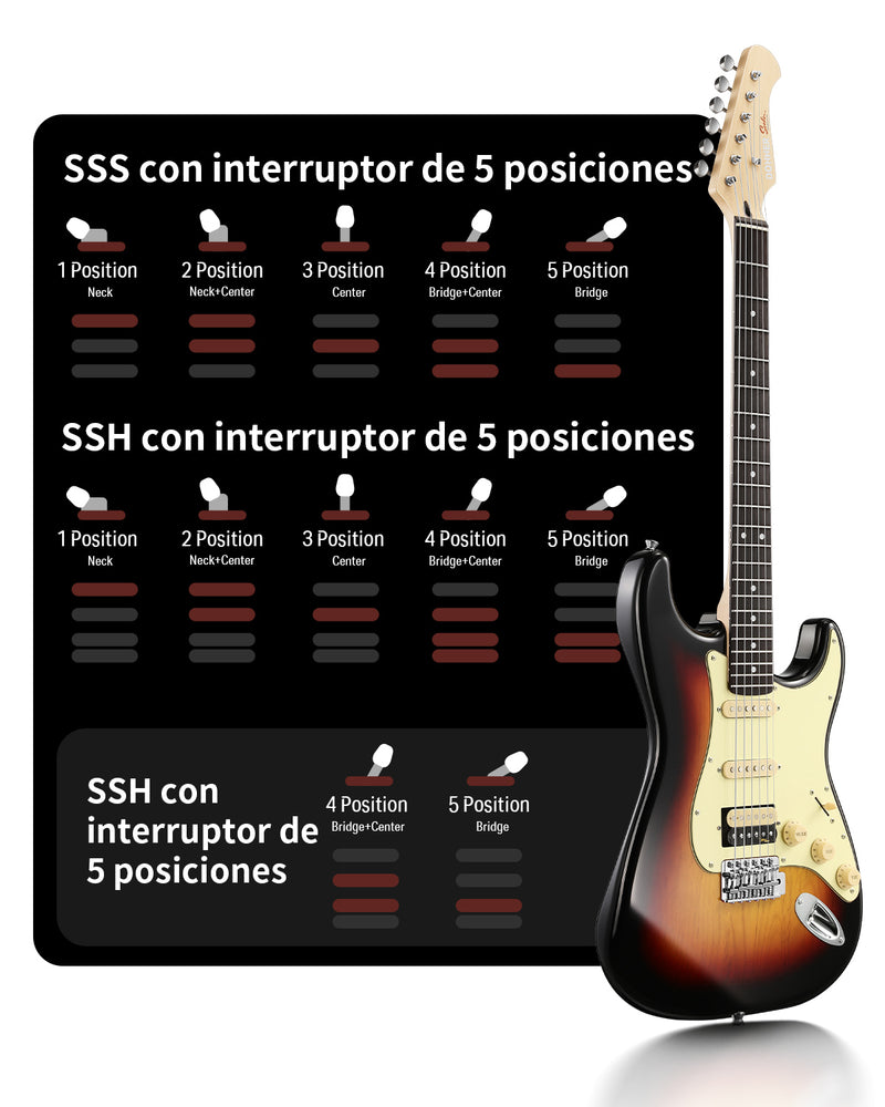 Donner DST-600 guitarra eléctrica