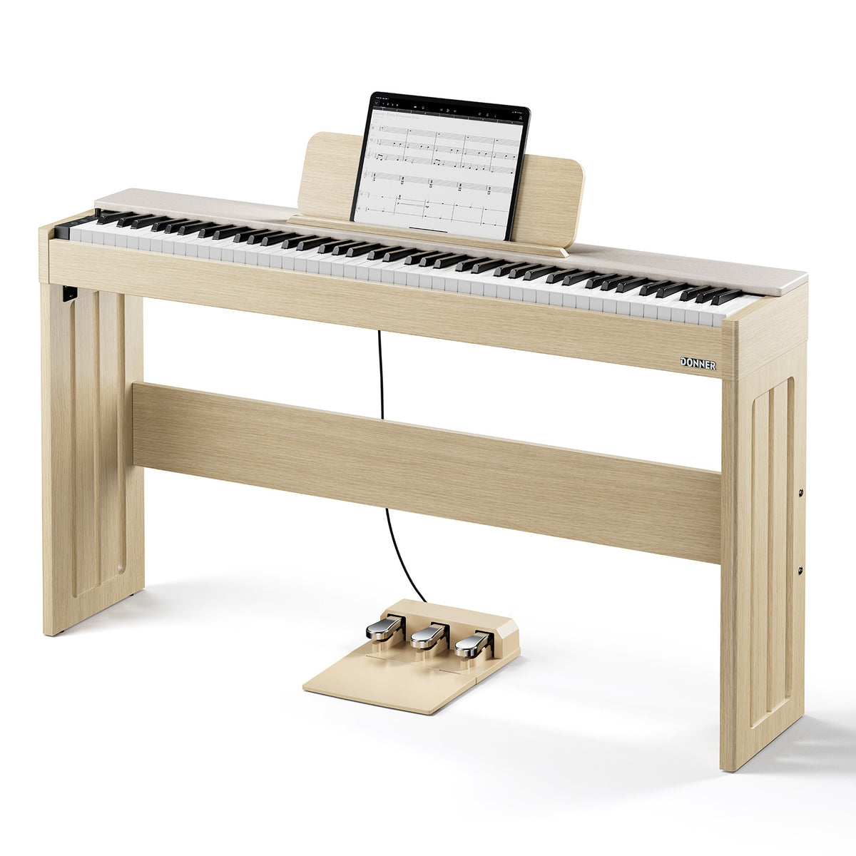 Donner OURA J100 Piano digital doméstico de 88 teclas