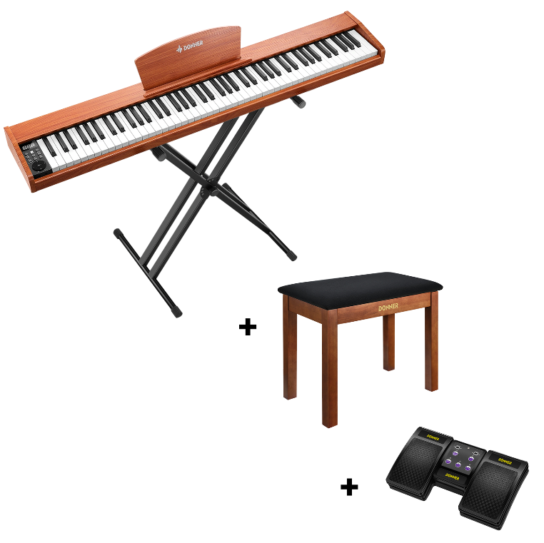 Donner DEP-1S Piano digital con teclado semi-pesado
