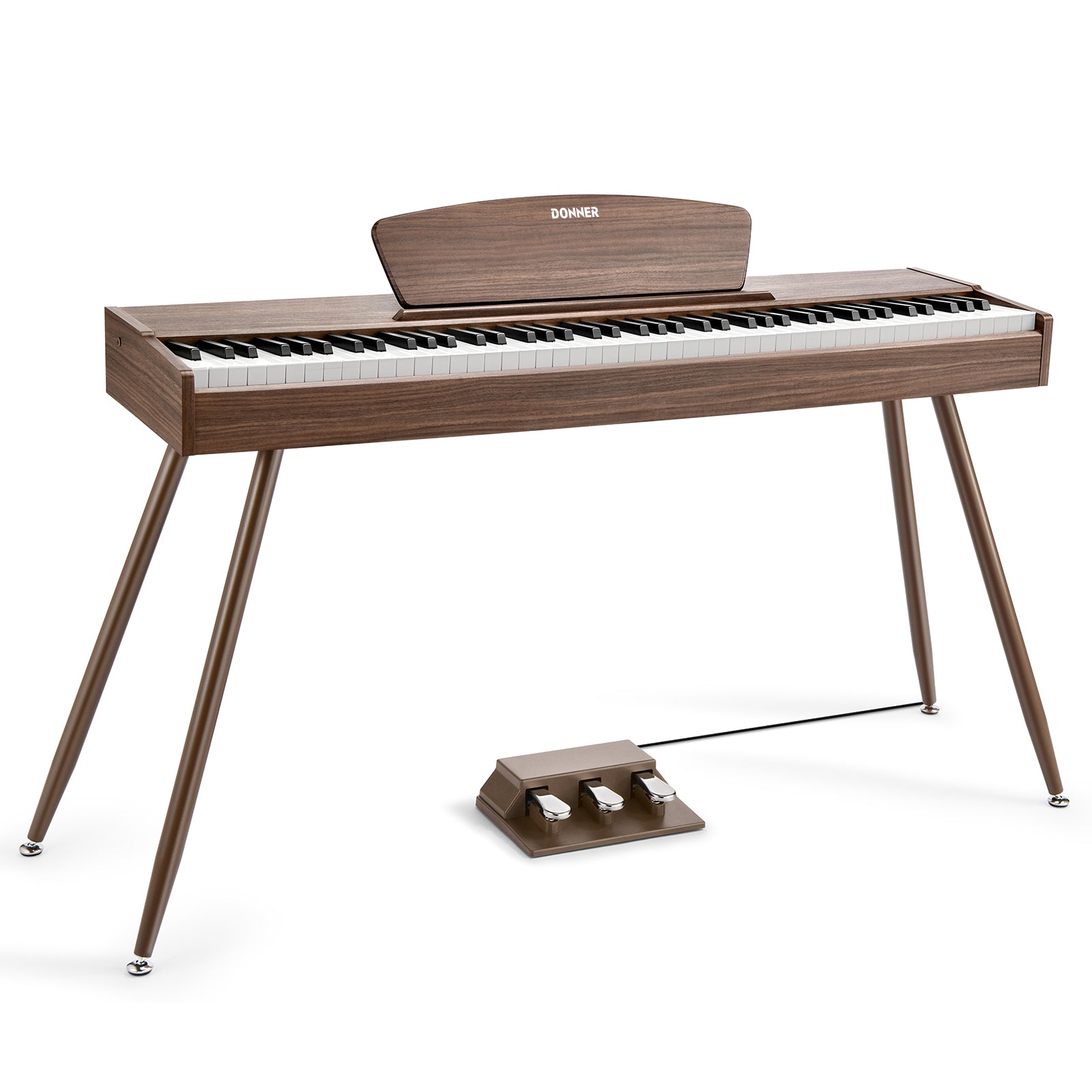 Donner DDP-80 piano de digital estilo madera 88-teclas contrapesadas