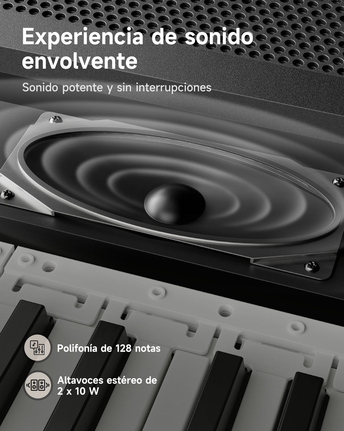 Donner DEP-07 Piano digital portátil de 88 teclas semipesadas