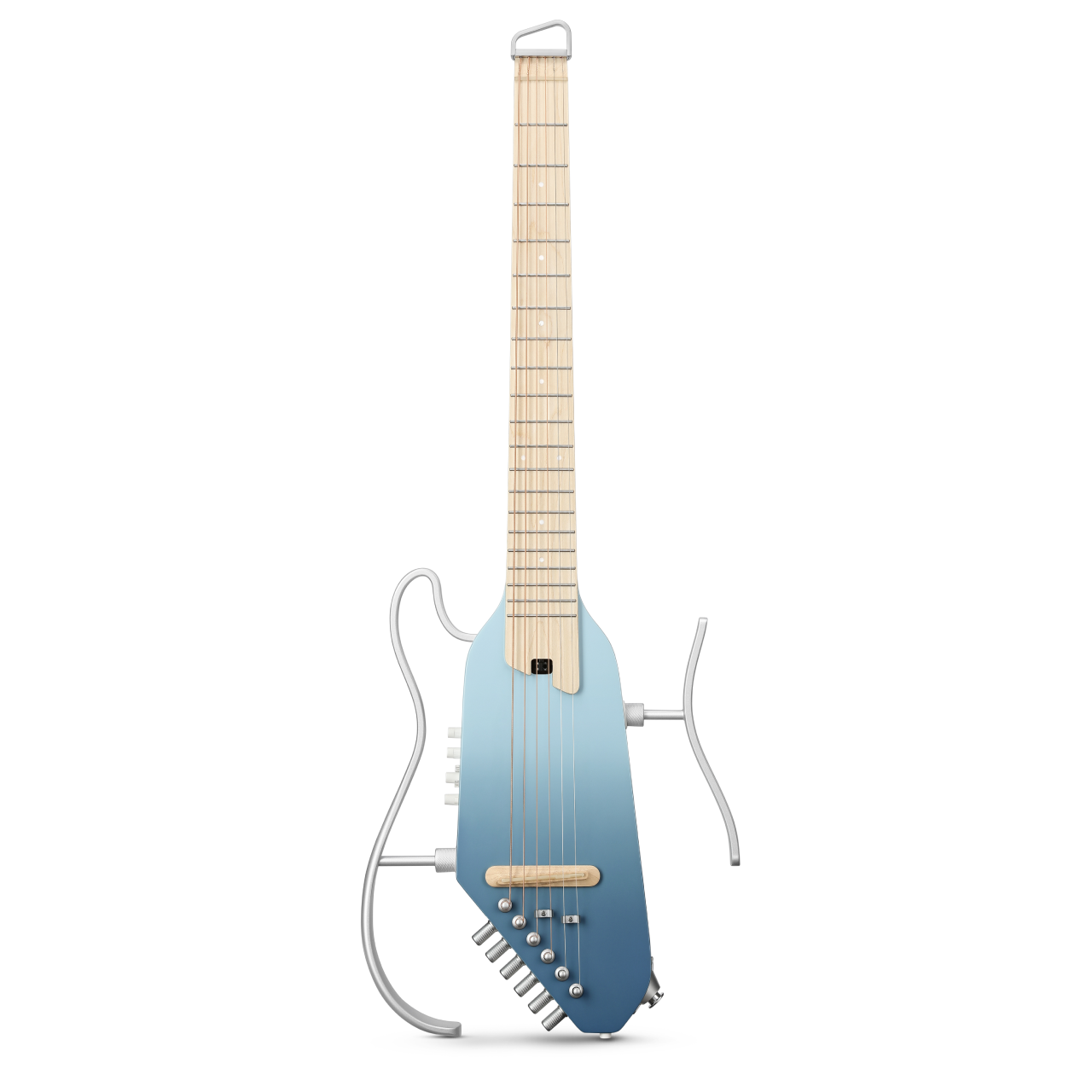 Donner HUSH™ I PRO Guitarra de viaje-Azul Hawái##