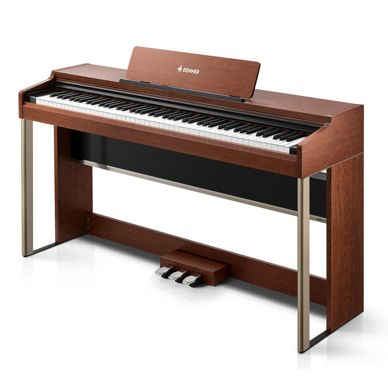 【Pre-venta】Donner DDP-200 PRO Piano digital vertical con 88 teclas de acción de martillo graduada progresiva - Envío el 6 de diciembre.