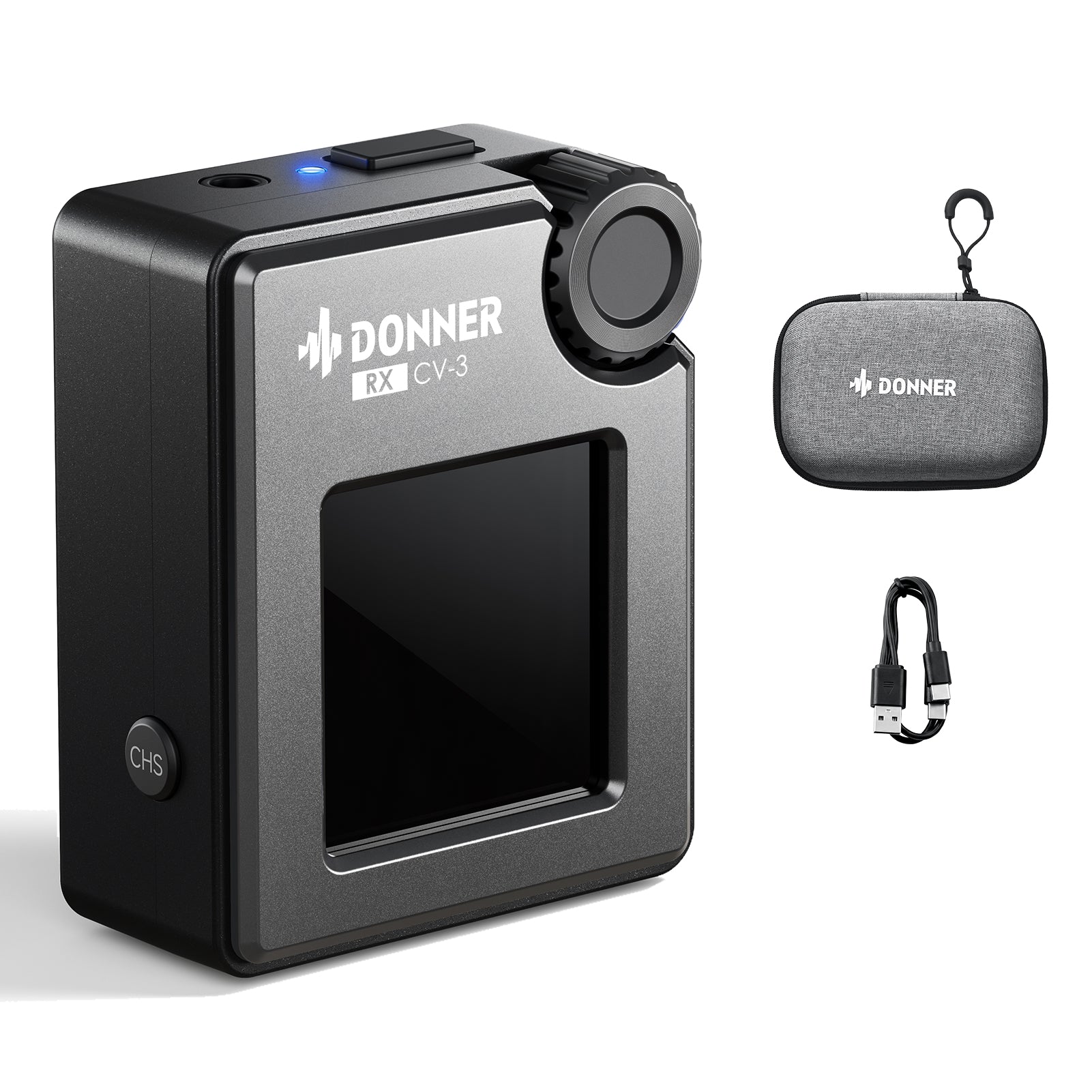 DONNER CV-3 Sistema de monitorización intraaural inalámbrico