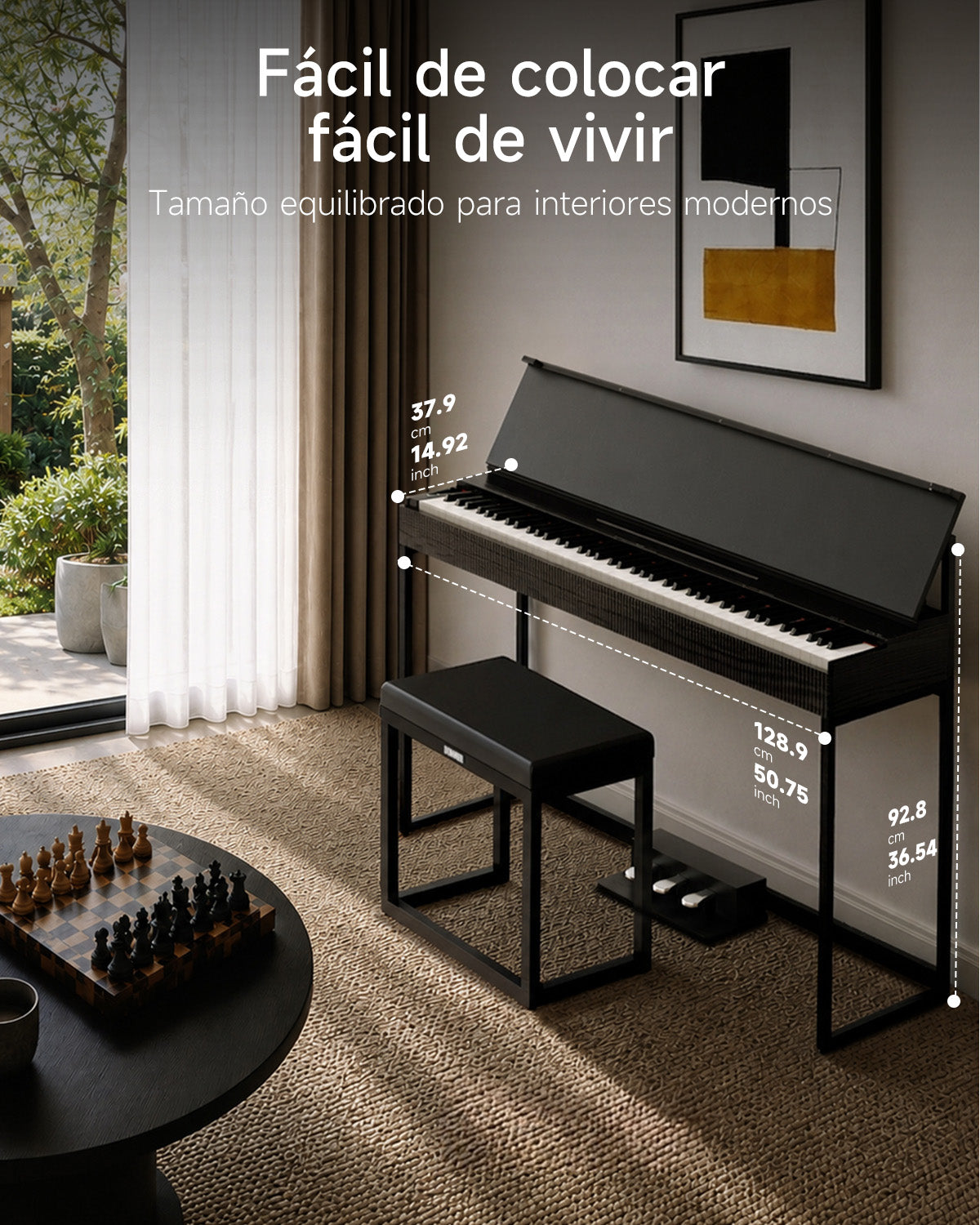 Donner OURA™ S300 Piano digital de estilo casero
