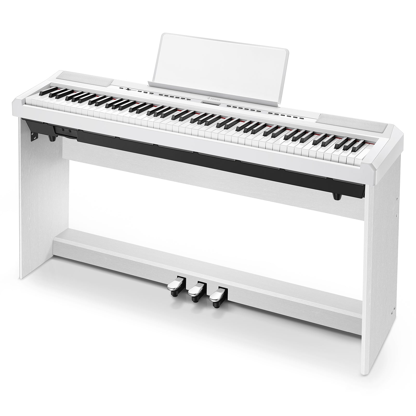 Donner DEP-20 Piano digital pesado-Blanco##