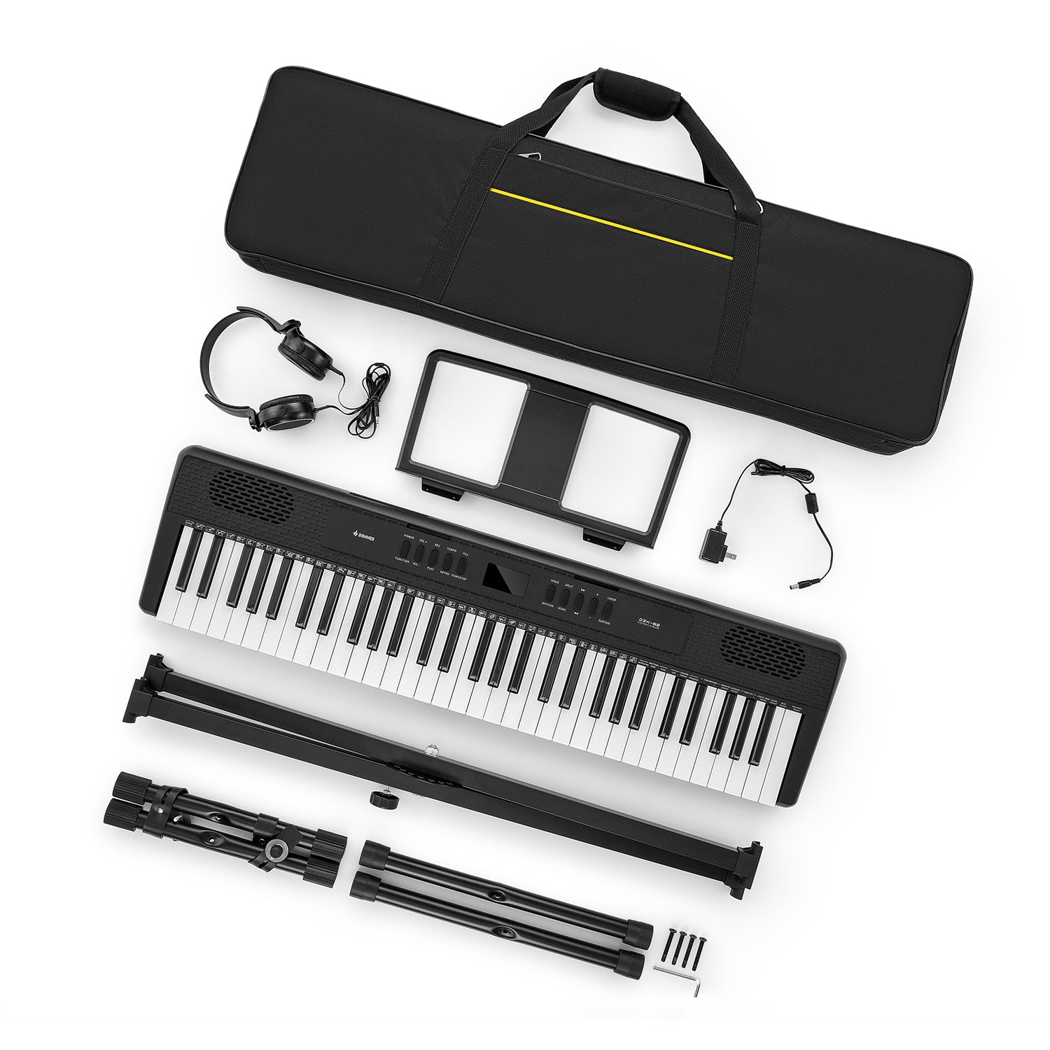 DONNER DEK-60 Teclado electrónico de 61 teclas