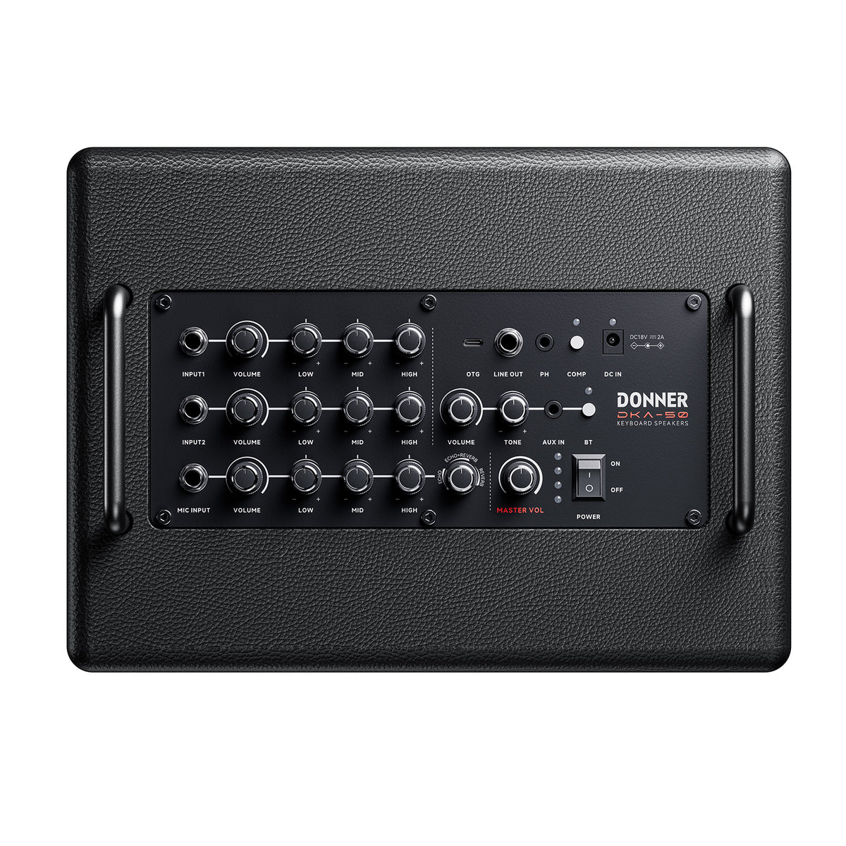 DONNER DKA-50 Amplificador de teclado de 50 W