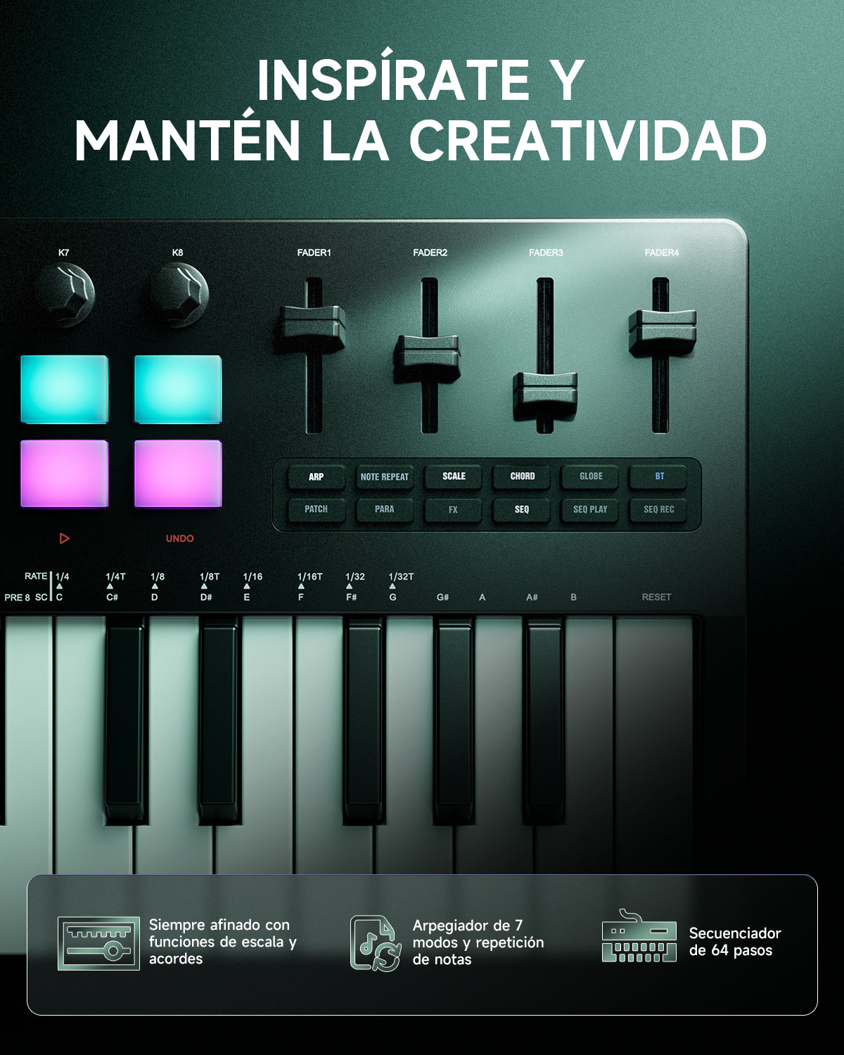 Donner Starrykey-37 Controlador MIDI