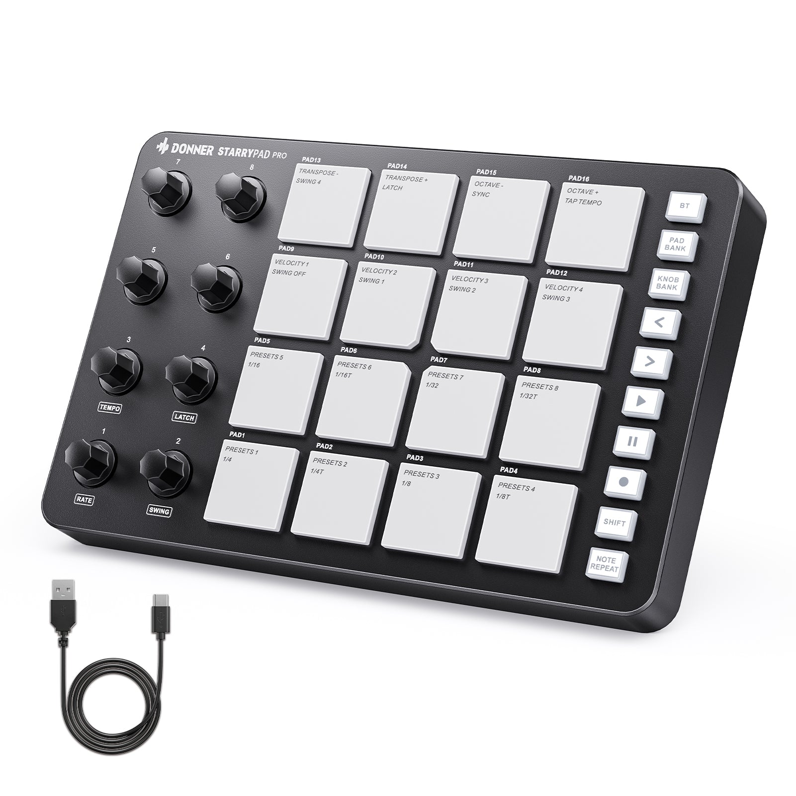 Donner STARRYPAD Controlador MIDI