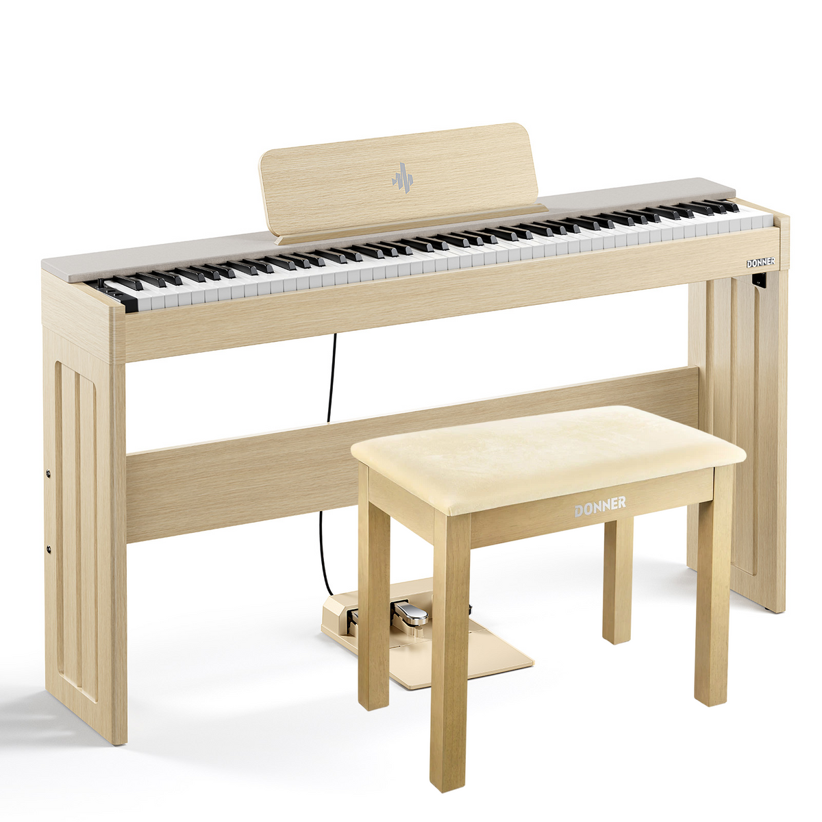 Donner OURA J100 Piano digital doméstico de 88 teclas