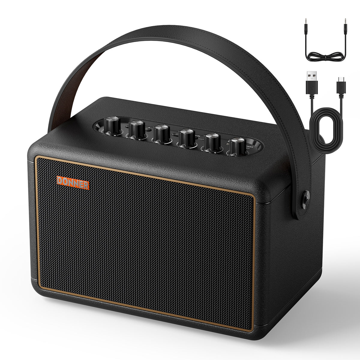 DONNER GO Amplificador para guitarra eléctrica-Donner Go II【Negro】##