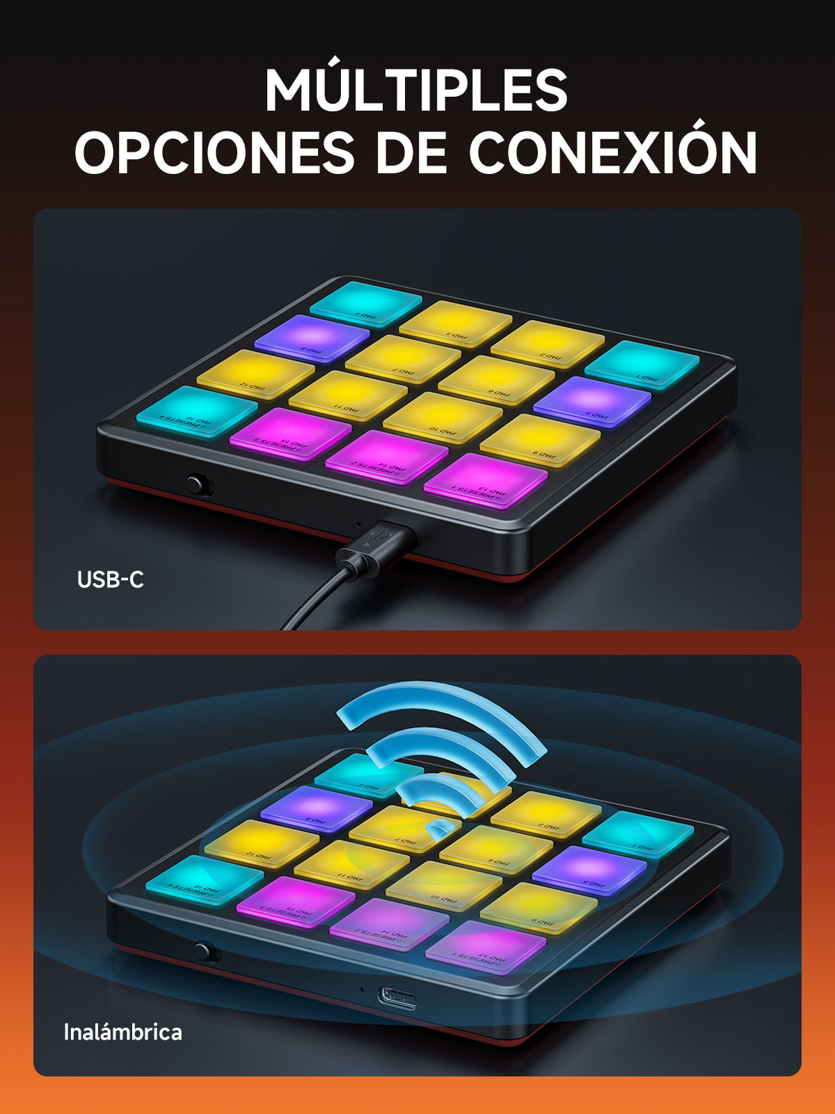 MINI CONTROLADOR MIDI STARRYPAD