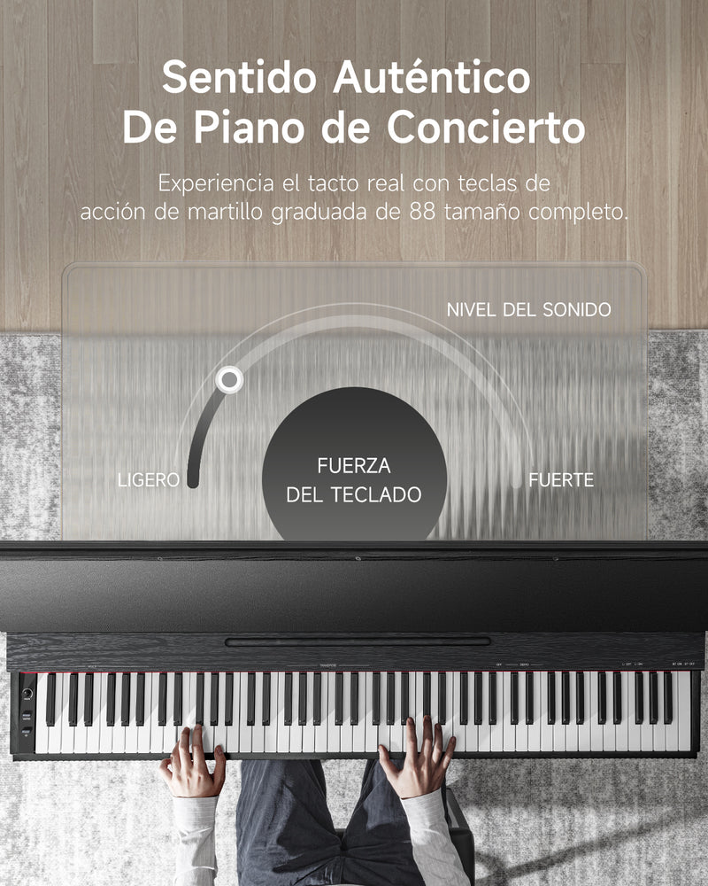 Donner OURA™ S300 Piano digital doméstico de 88 teclas