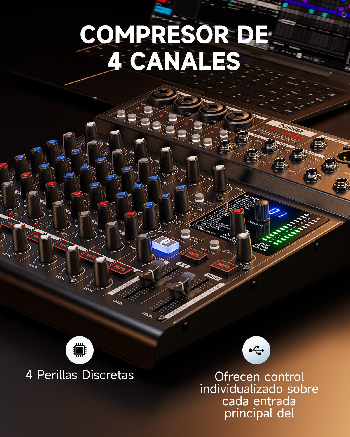 Mezclador de audio DONNER DAM1000