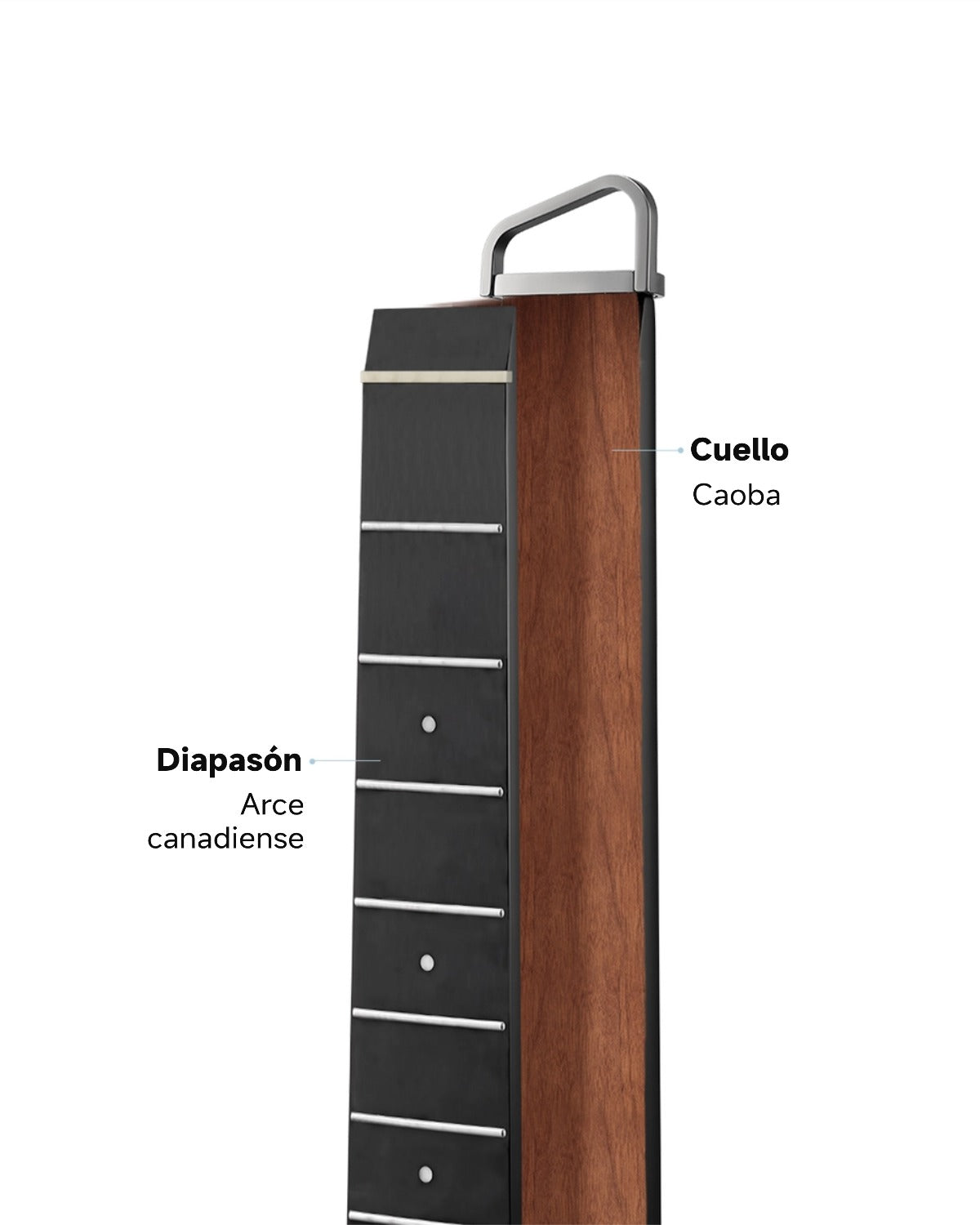 Donner HUSH™ I PRO Guitarra de viaje-Vuelo al Espacio Profundo##