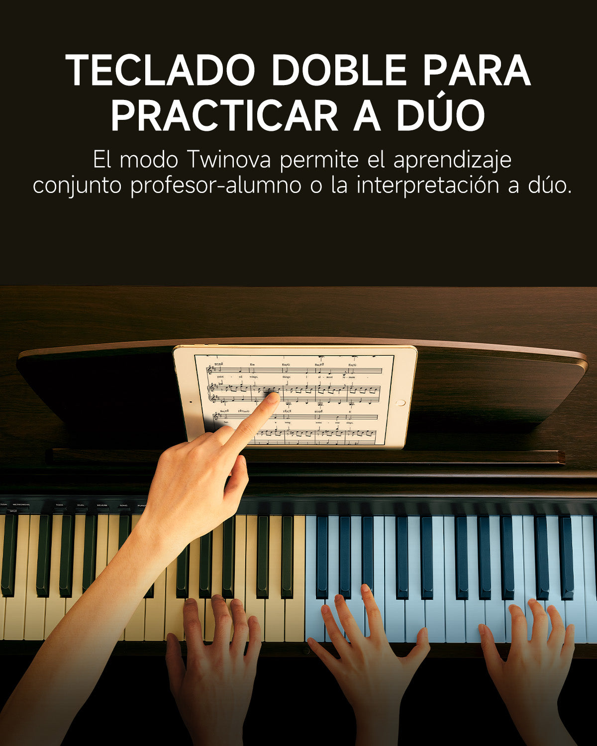 Donner DDP-300 Piano digital doméstico contrapesado de 88 teclas (Versión mejorada)