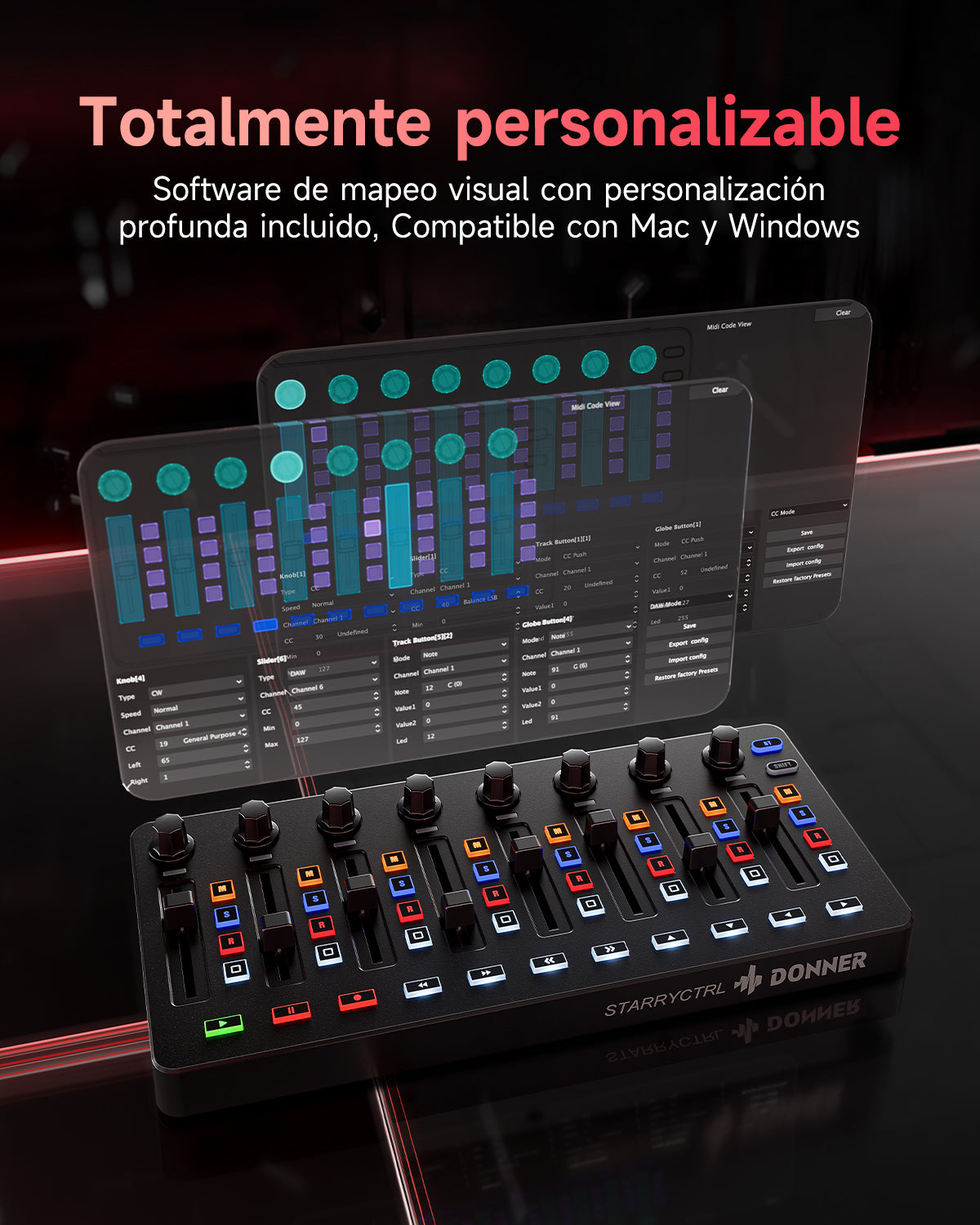Donner Starryctrl Controlador MIDI