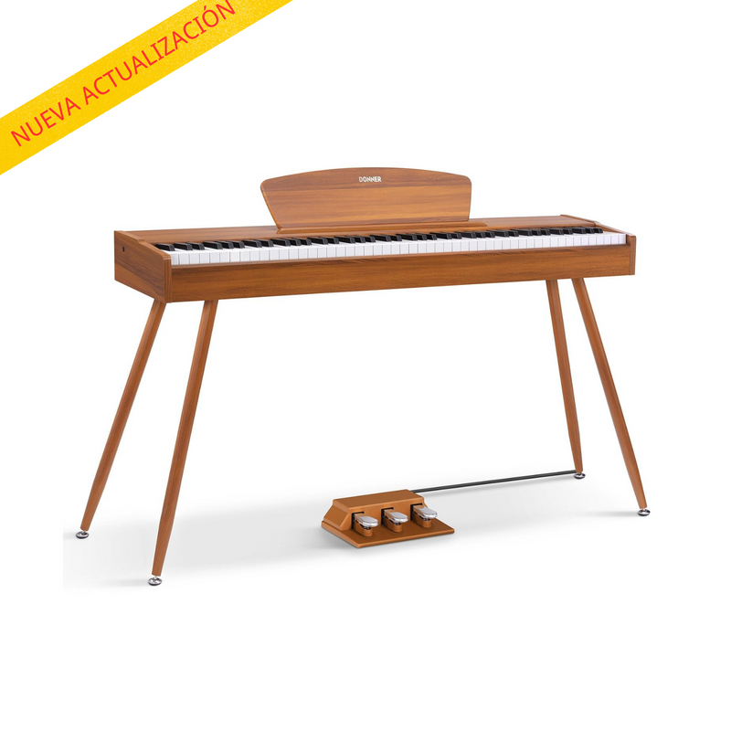 【Pre-venta】Donner DDP-80 piano de digital estilo madera 88-teclas contrapesadas-【Envío el 22 de febrero】