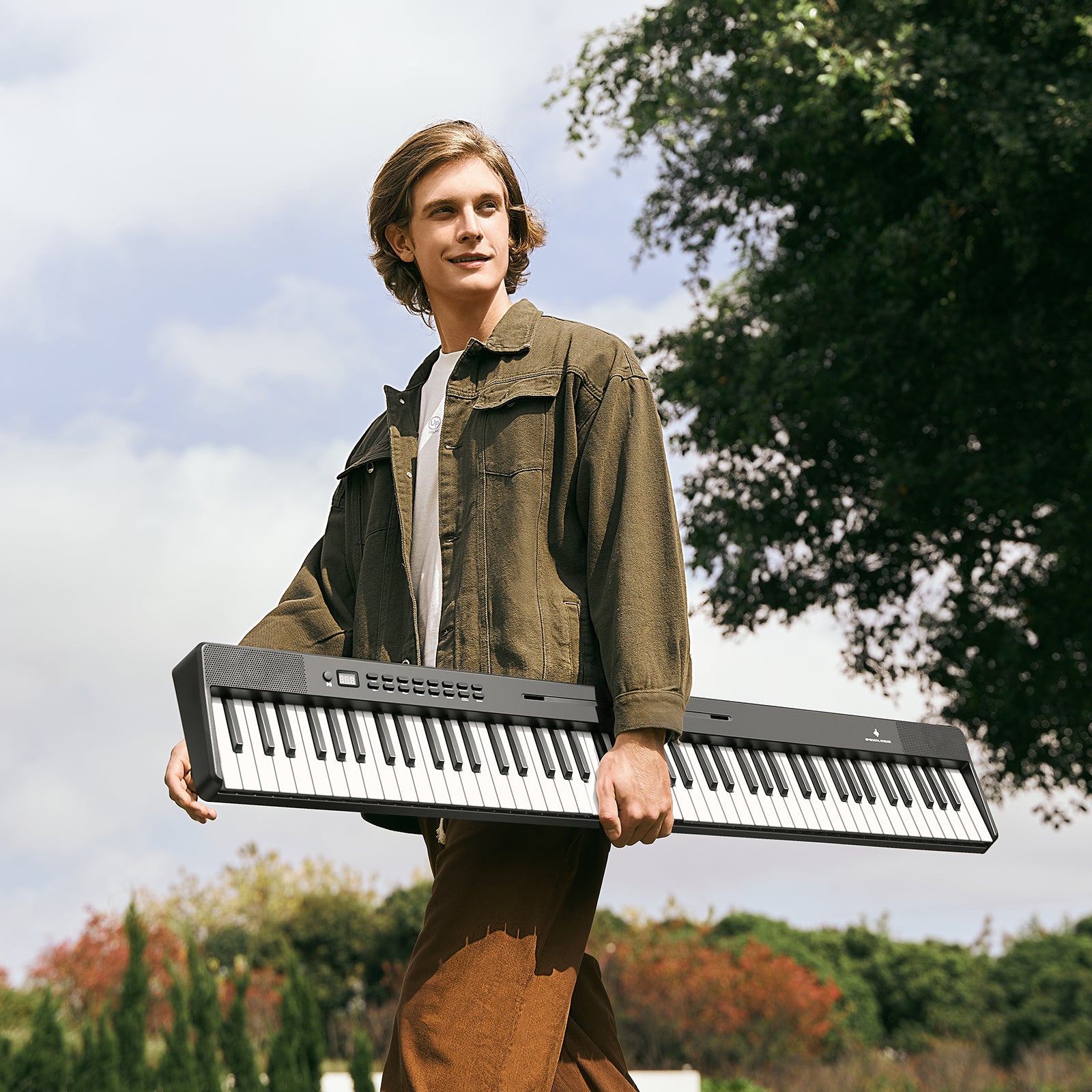 Donner DP-10 Piano eléctrico Teclado plegable portátil