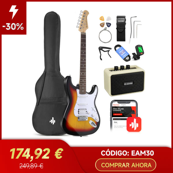 Donner DST-100S Kit de guitarra eléctrica pastillas S-S-H