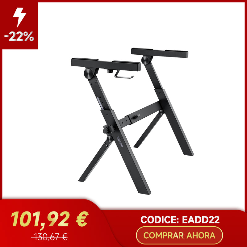 Donner DKS-100 soporte plegable para teclado