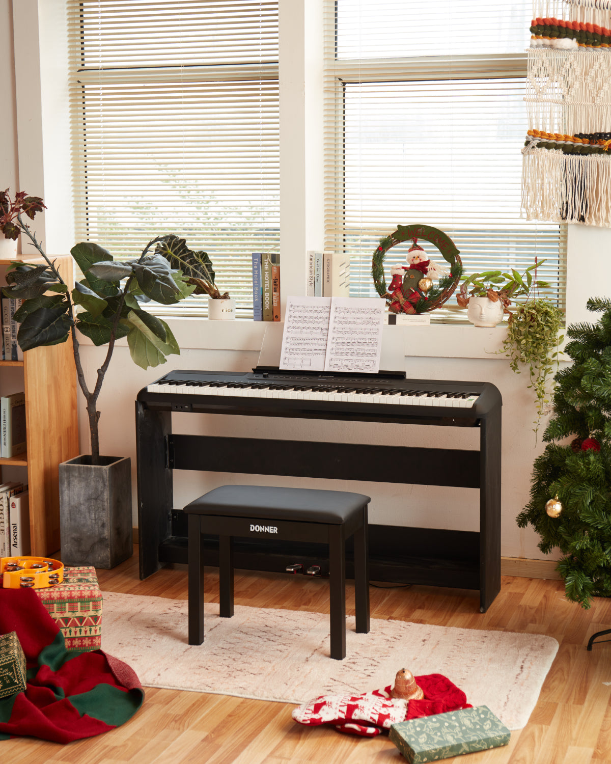 Donner SE-1 piano digital de 88 teclas con teclas ponderadas