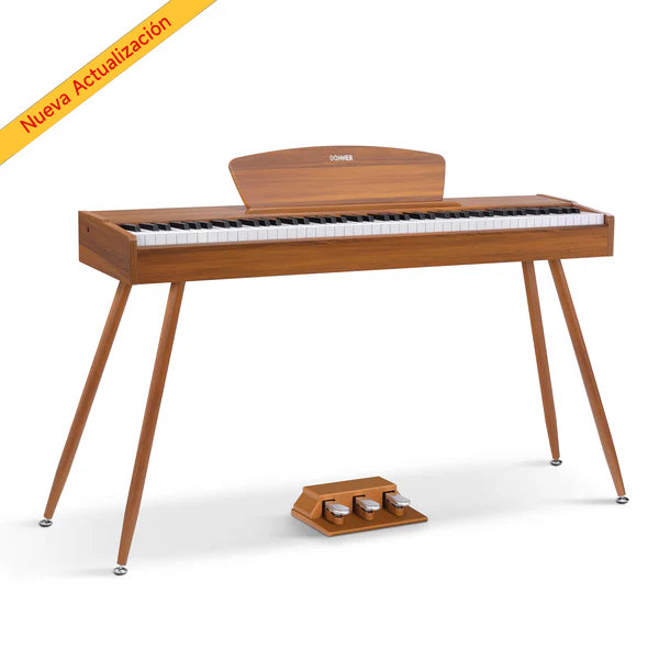 Donner DDP-80 piano de digital estilo madera 88-teclas contrapesadas