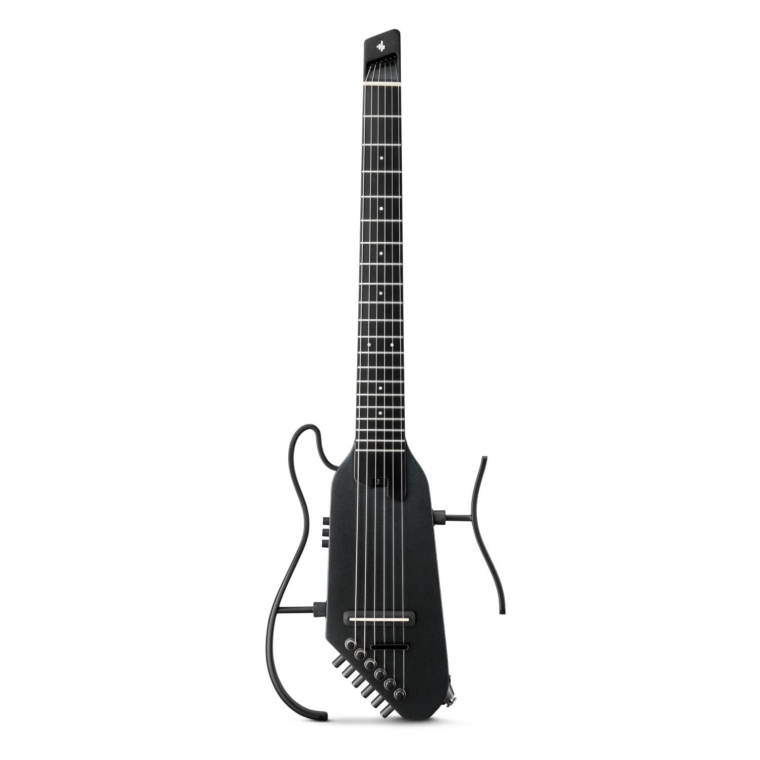 Donner HUSH™ C Guitarra clásica con cuerdas de nailon de viaje-Negro##