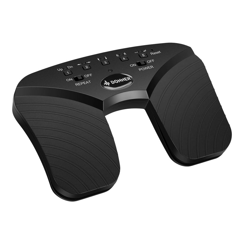 Donner DBM-1 Pedal de Punteado Automático Bluetooth Plateado