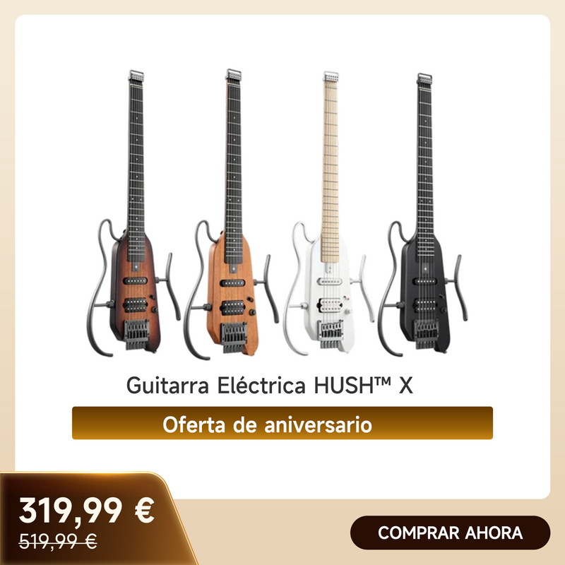 Donner HUSH™ X Kit de guitarra eléctrica para viajar