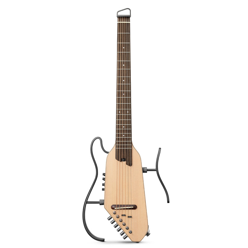Donner HUSH-I Pro Guita­rra Modos Multi Tono Guitarra de viaje