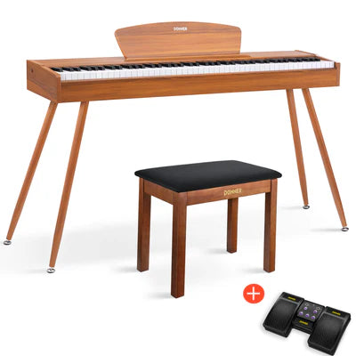 Donner DDP-80 piano de digital estilo madera 88-teclas contrapesadas