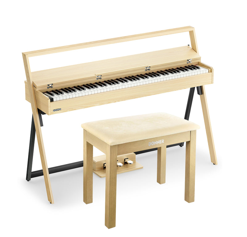 Donner OURA™  R300 Piano digital doméstico de 88 teclas Madera clara